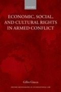 Cover: Economic, Social, and Cultural Rights in Armed Conflict - OUP eBook