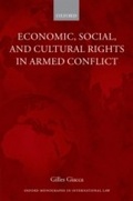 Cover: Economic, Social, and Cultural Rights in Armed Conflict - OUP eBook