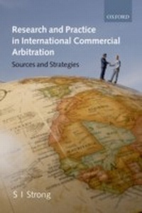 Enlarge image Cover: Research and Practice in International Commercial Arbitration: Sources and Strategies - OUP Oxford