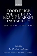 Cover: Food Price Policy in an Era of Market Instability - OUP eBook