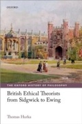Cover: British Ethical Theorists from Sidgwick to Ewing - OUP eBook