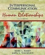 Cover: Interpersonal Communication and Human Relationships - Pearson