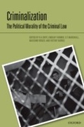 Cover: Criminalization - OUP eBook