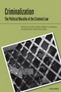 Enlarge image Cover: Criminalization - OUP eBook