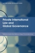 Cover: Private International Law and Global Governance - OUP eBook