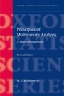 Cover: Principles of Multivariate Analysis - OUP eBook