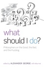 Cover: What Should I Do? - OUP eBook