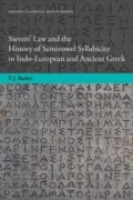 Cover: Sievers' Law and the History of Semivowel Syllabicity in Indo-European and Ancient Greek - OUP eBook