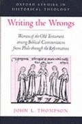 Cover: Writing the Wrongs - OUP eBook
