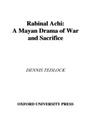 Cover: Rabinal Achi - OUP eBook