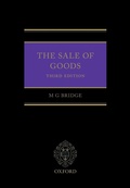 Cover: The Sale of Goods - OUP eBook