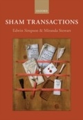 Cover: Sham Transactions - OUP Oxford