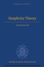 Cover: Simplicity Theory - OUP Oxford