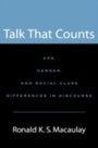 Cover: Talk that Counts - OUP eBook