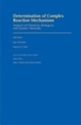 Cover: Determination of Complex Reaction Mechanisms - OUP eBook