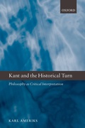 Cover: Kant and the Historical Turn - OUP eBook