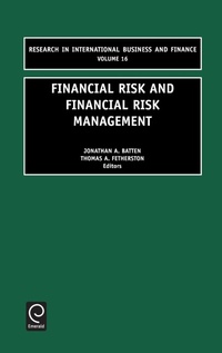 Enlarge image Cover: Financial Risk and Financial Risk Management - JAI Press Inc.