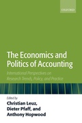 Cover: The Economics and Politics of Accounting - OUP eBook