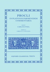 Enlarge image Cover: Procli In Platonis Parmenidem Commentaria II - OUP eBook