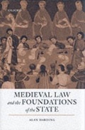 Cover: Medieval Law and the Foundations of the State - OUP Oxford