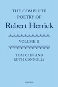 Cover: The Complete Poetry of Robert Herrick - OUP eBook