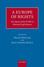 Cover: A Europe of Rights - OUP eBook