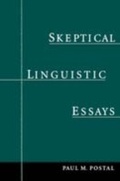 Cover: Skeptical Linguistic Essays - OUP eBook