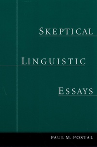 Enlarge image Cover: Skeptical Linguistic Essays - OUP eBook