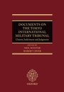 Bild: Documents on the Tokyo International Military Tribunal - OUP eBook