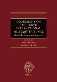Bild vergrößern Bild: Documents on the Tokyo International Military Tribunal - OUP eBook