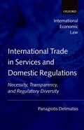 Cover: International Trade in Services and Domestic Regulations - OUP eBook