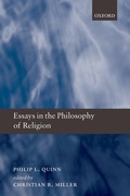 Cover: Essays in the Philosophy of Religion - OUP eBook