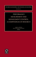 Cover: Performance Measurement and Management Control - JAI Press Inc.