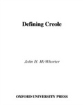 Cover: Defining Creole - OUP eBook