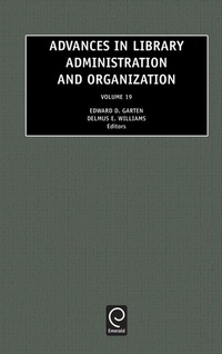 Enlarge image Cover: Advances in Library Administration and Organization - JAI Press Inc.