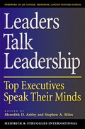 Cover: Leaders Talk Leadership - OUP USA
