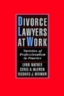Cover: Divorce Lawyers at Work - OUP eBook