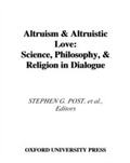 Cover: Altruism and Altruistic Love - OUP eBook