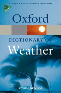 Enlarge image Cover: A Dictionary of Weather - OUP eBook