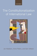 Cover: The Constitutionalization of International Law - OUP eBook