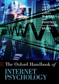 Cover: Oxford Handbook of Internet Psychology - OUP eBook