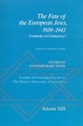 Cover: Studies in Contemporary Jewry - OUP eBook