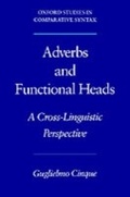 Cover: Adverbs and Functional Heads - OUP eBook