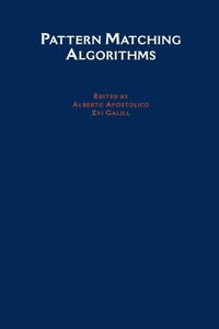Enlarge image Cover: Pattern Matching Algorithms - OUP eBook