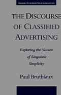 Cover: The Discourse of Classified Advertising - OUP eBook