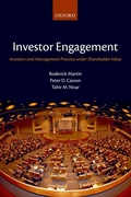 Cover: Investor Engagement - OUP eBook