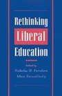 Cover: Rethinking Liberal Education - OUP eBook