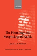 Cover: The Phonology and Morphology of Arabic - OUP eBook