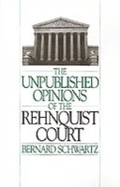 Cover: The Unpublished Opinions of the Rehnquist Court - OUP eBook