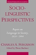 Cover: Sociolinguistic Perspectives - OUP eBook